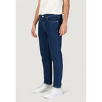 Calvin Klein Jeans Blue Cotton Slim Fit Jean CA-15730700237-W32 | L34