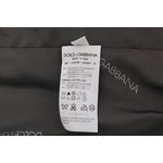 Dolce & Gabbana Gray STAFF Cotton Striped Vest SIG60352-1