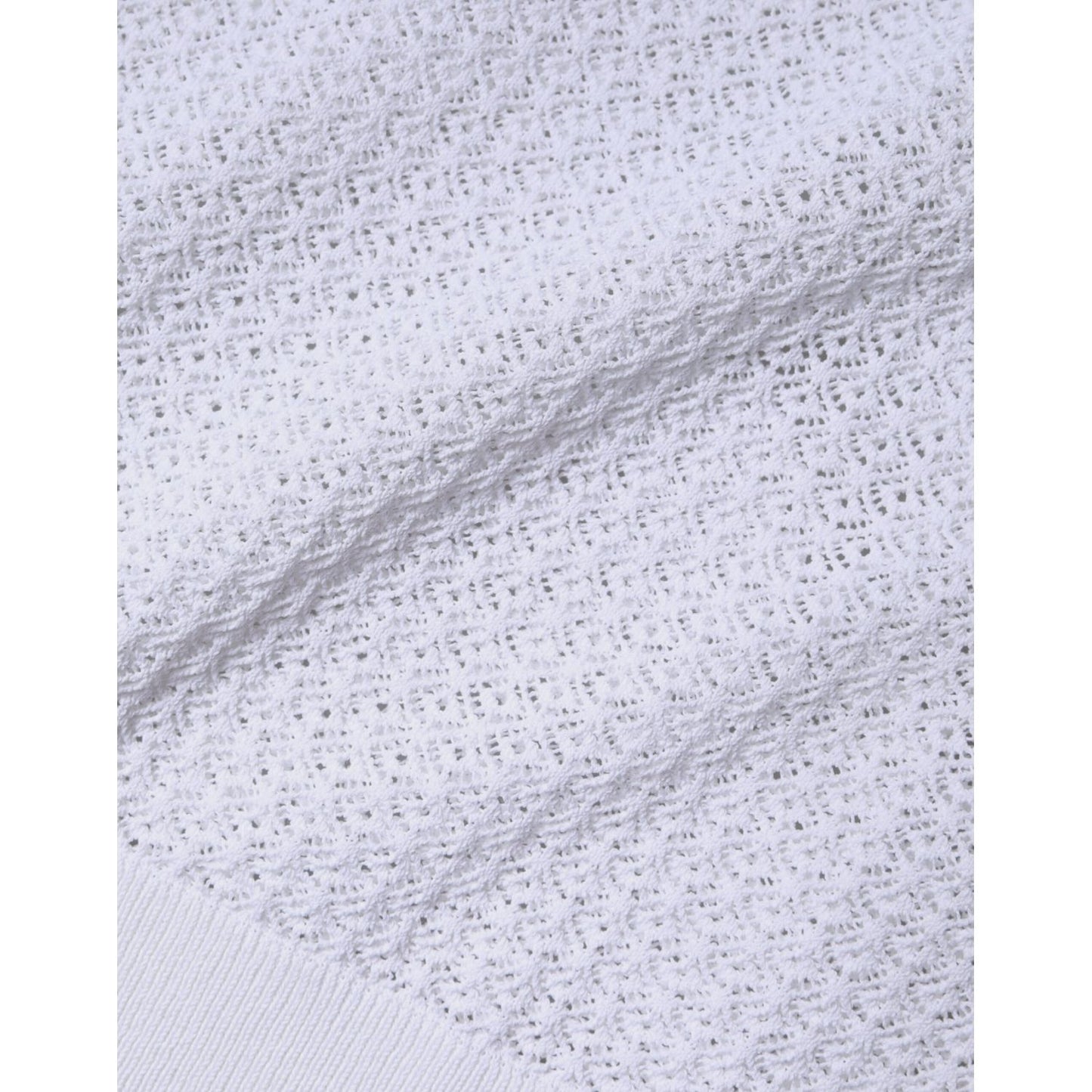 Dolce & Gabbana White Mesh See Through Long Sleeves Top TSH86800-50