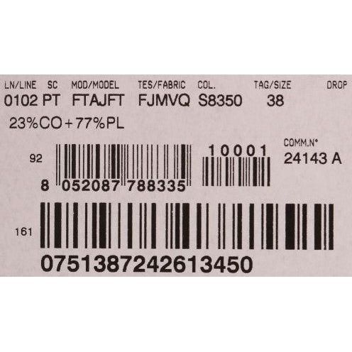 Dolce & Gabbana Pink Floral Brocade Capri Pants