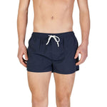 Hamaki-Ho Blue Polyester Swim Short HA-15940000010-IT44 | S