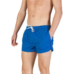 Hamaki-Ho Blue Polyester Swim Short HA-15940000126-IT44 | S