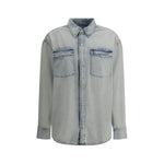 RE/DONE Denim Shirt RE-12701WOSDNSHSUNFADEDBL-XS