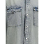 RE/DONE Denim Shirt RE-12701WOSDNSHSUNFADEDBL-XS