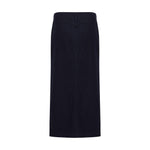 Giorgio Armani Blue Cotton Skirt