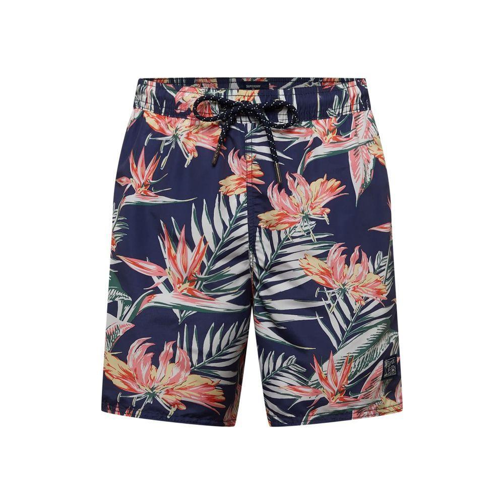 Superdry Blue Polyester Swim Short SU-15819600010-IT44 | S