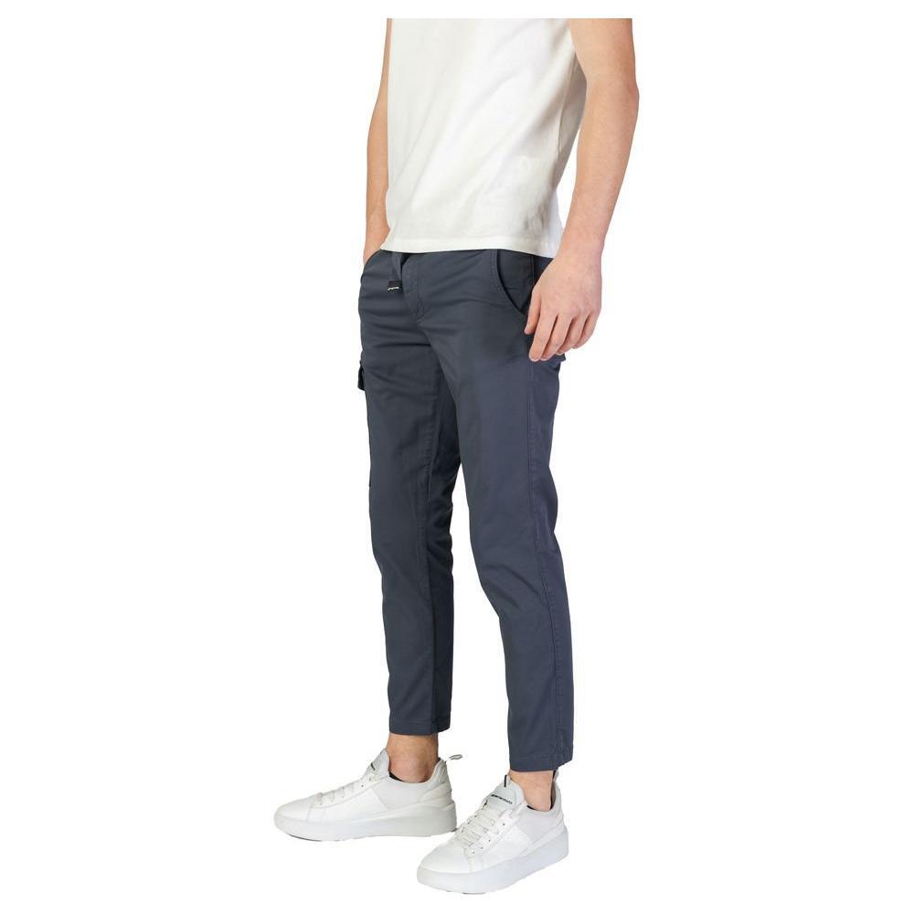 Refrigiwear Blue Cotton Pant RE-15823000010-W29