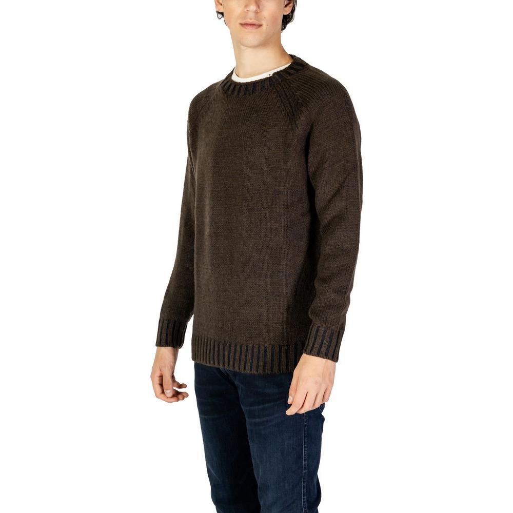 Hydra Clothing Gray Marabou Sweater HY-15714300147-IT44 | S