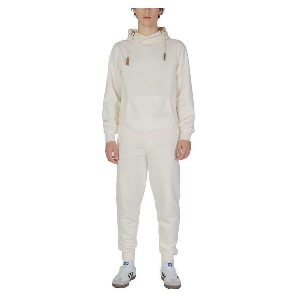 Hydra Clothing Cream Cotton Hoody HY-15740300143-IT52 | XL
