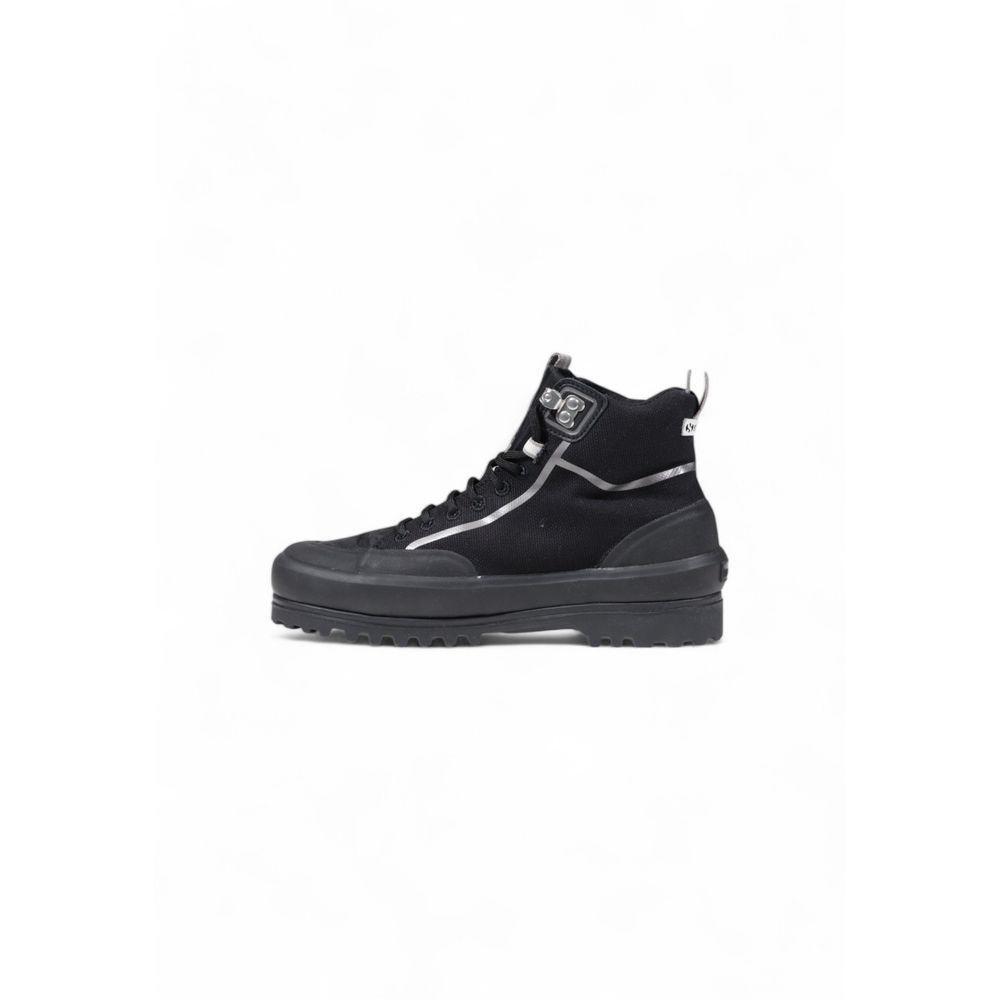 Superga Black Fabric Sneaker SU-15858800009-EU36/US6