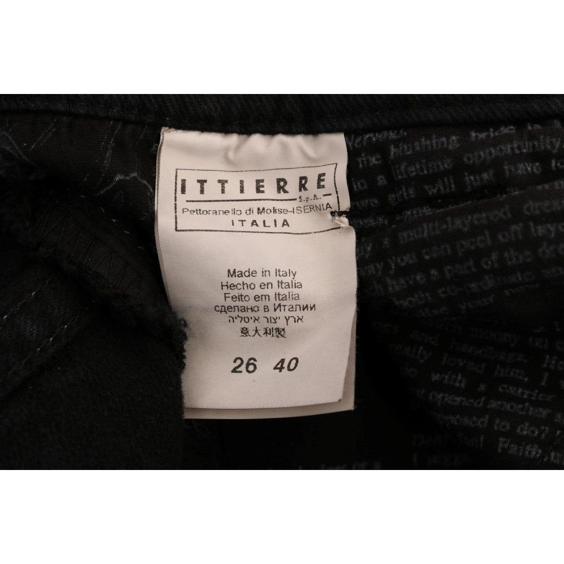 John Galliano Gray Wash Cotton Stretch Regular Fit Jeans BYX1171#2-2