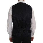Dolce & Gabbana Gray Wool Stretch Vest SIG60320-1