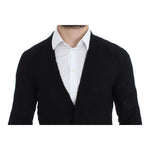 Costume National Black Fine Wool Button Cardigan SIG17806-3