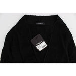Costume National Black Fine Wool Button Cardigan SIG17806-3