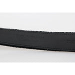 Dolce & Gabbana Black Cotton Royal Bee Embroidery Belt BEL50052-2