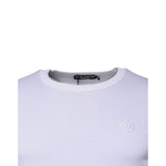 Dolce & Gabbana White Crown Crew Neck Cotton Pullover Sweater TSH87421-44