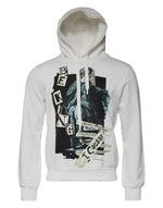 Dolce & Gabbana White Caesar Cotton Hooded Pullover Sweater TSH87568-44