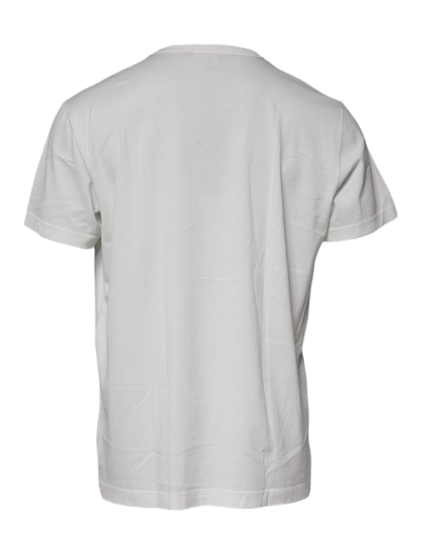 Dolce & Gabbana White Royals Heritage Cotton T-shirt TSH87230-54