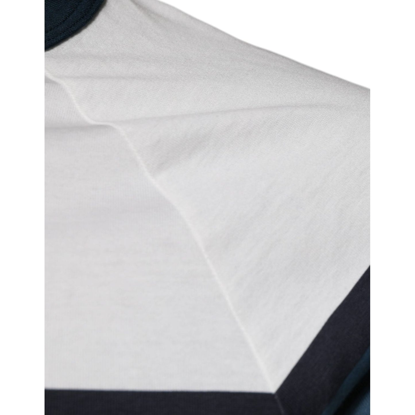Dolce & Gabbana White DG Crown Cotton Crew Neck T-shirt TSH87241-44