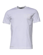 Dolce & Gabbana White DG Logo Crew Neck Short Sleeves T-shirt TSH87260-50