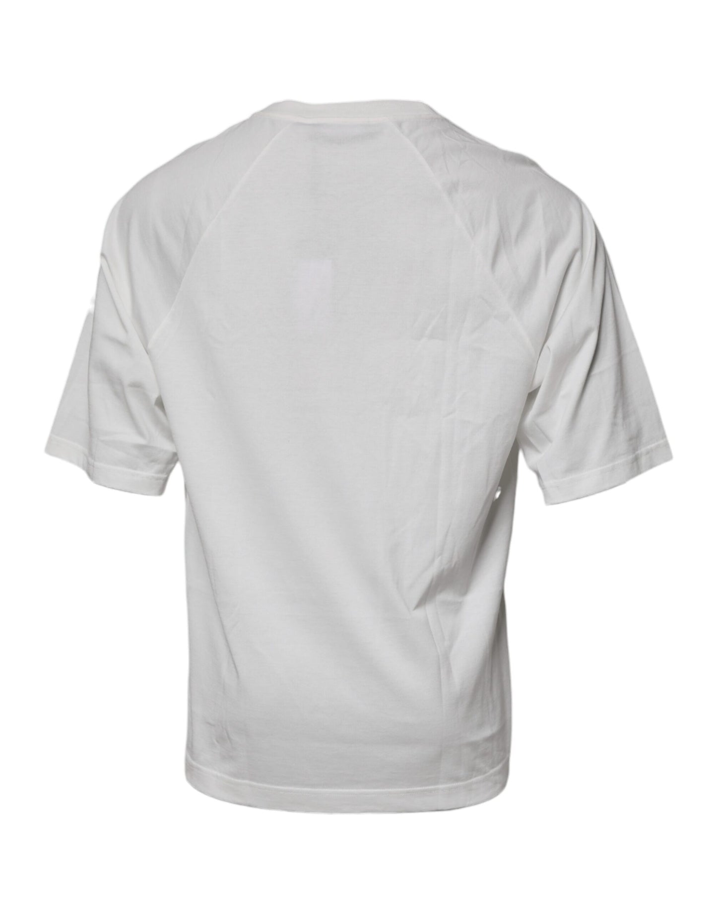 Dolce & Gabbana White DG Sport Crew Neck Short Sleeve T-shirt TSH87270-50