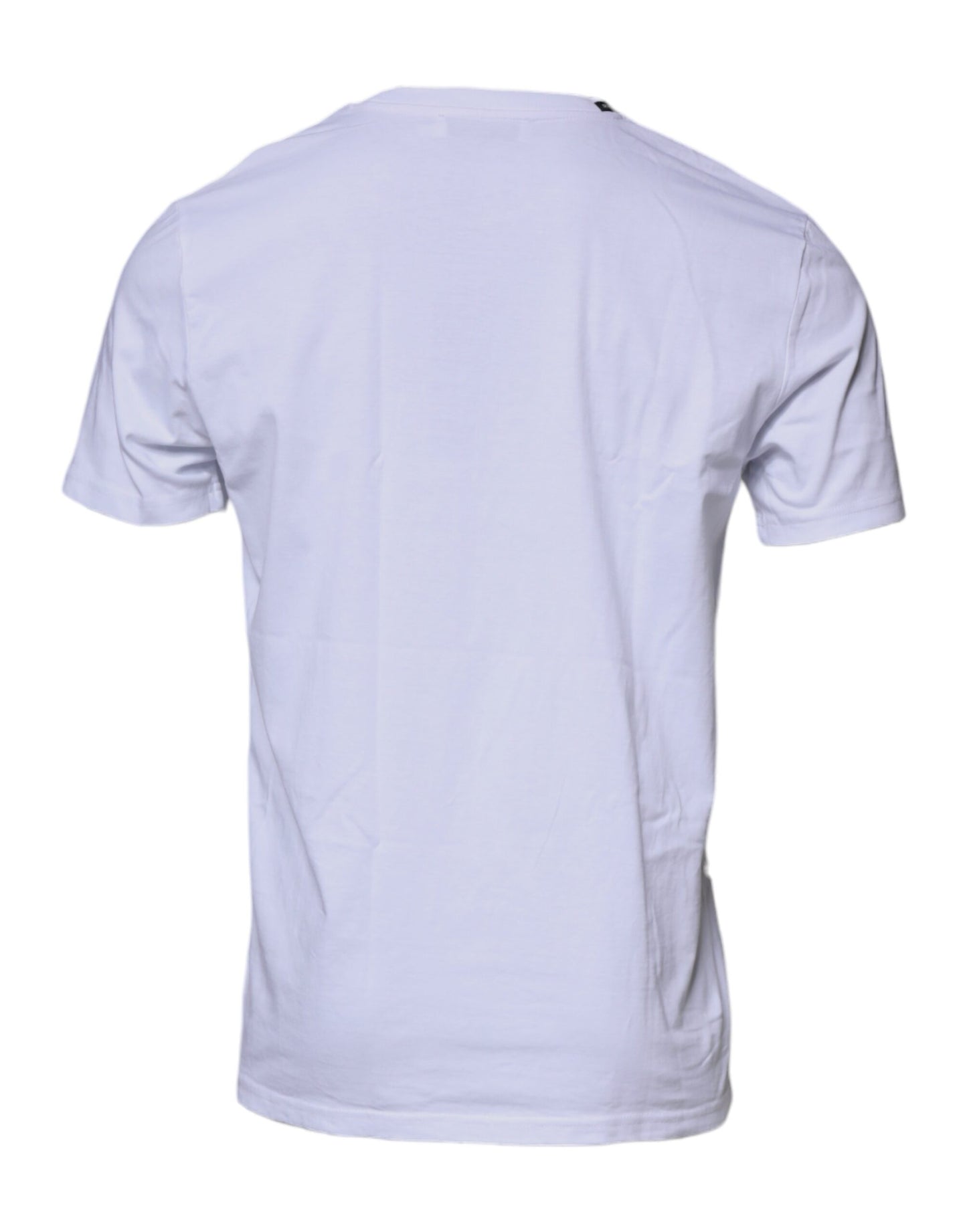 Dolce & Gabbana White Red Leopard Cotton Crew Neck T-shirt TSH87368-50
