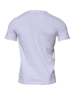Dolce & Gabbana White DG Logo Cotton Crew Neck T-shirt TSH87375-46