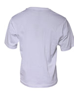 Dolce & Gabbana White DG Logo Crew Neck Short Sleeve T-shirt TSH87408-48