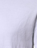 Dolce & Gabbana White Cotton Logo Crew Neck Short Sleeves T-shirt TSH87438-50