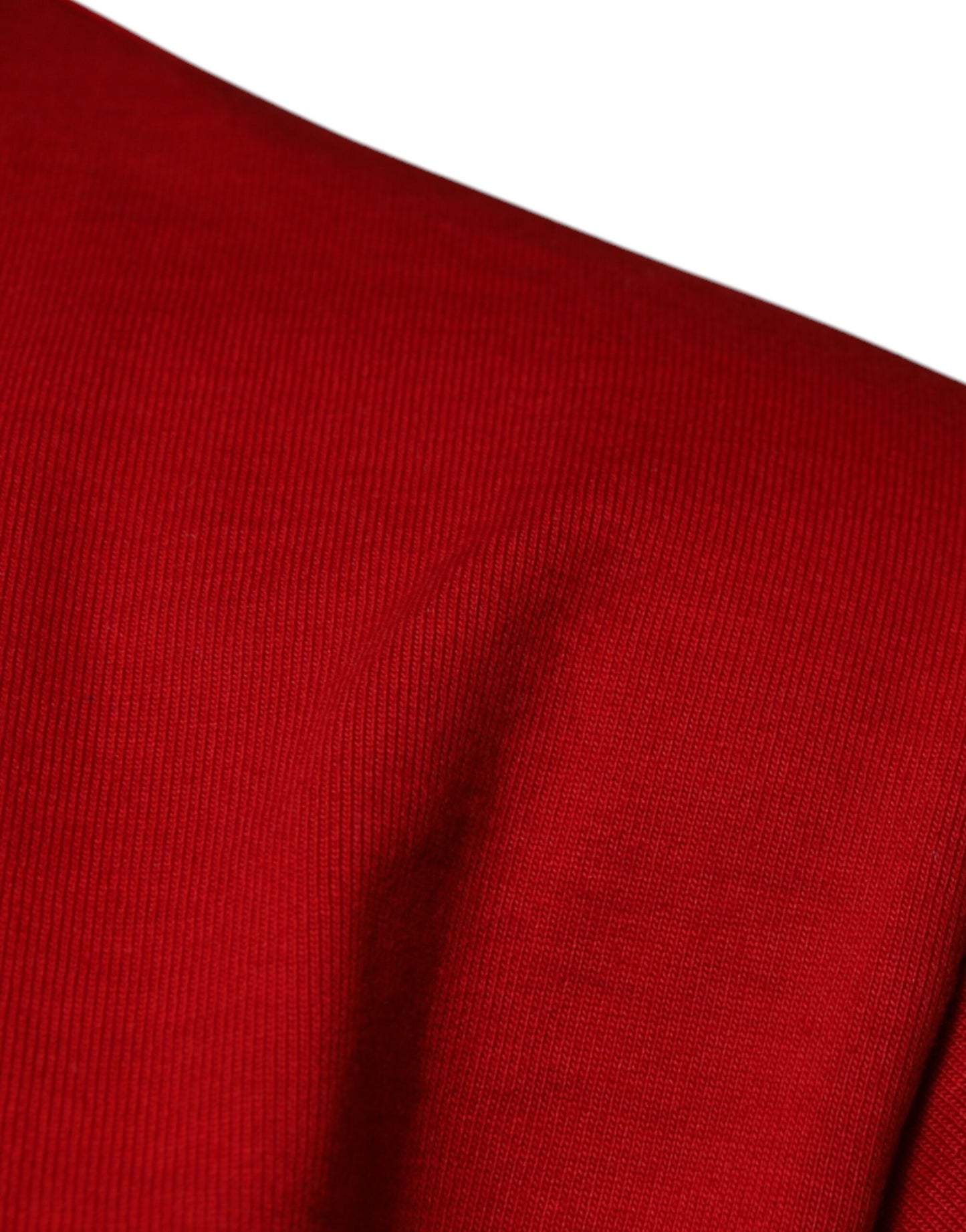 Dolce & Gabbana Red DG Eye Cotton Crew Neck T-shirt TSH87472-44