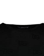 Dolce & Gabbana Black Silk Round Neck Sleeveless T-shirt TSH87507-40