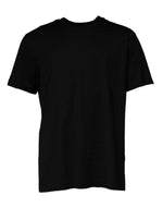 Dolce & Gabbana Black Crew Neck Short Sleeve T-shirt TSH87509-58