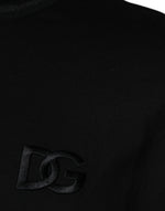 Dolce & Gabbana Black Crew Neck Short Sleeve T-shirt TSH87510-56