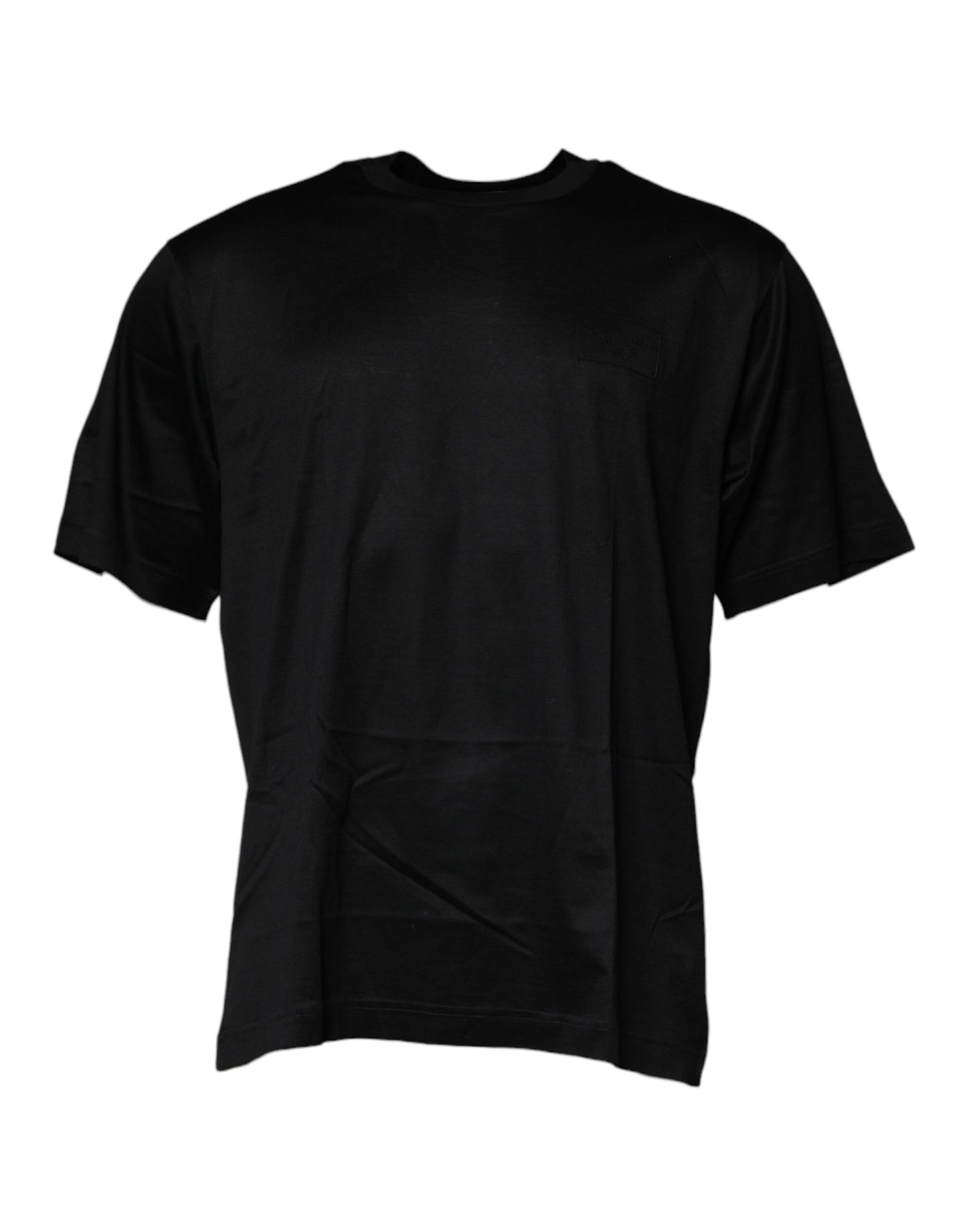 Dolce & Gabbana Black Crew Neck Short Sleeve T-shirt TSH87512-52