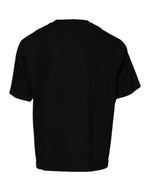 Dolce & Gabbana Black Crew Neck Short Sleeve T-shirt TSH87513-52
