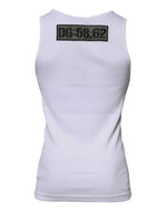 Dolce & Gabbana White Cotton Round Neck Sleeveless T-shirt TSH87519-48