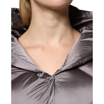 Scervino Street Violet Puffer Quilted Hooded Women Coat Jacket JKT4198-44