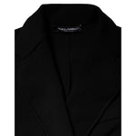 Dolce & Gabbana Black Viscose Single Breasted Blazer Jacket JKT41204-46