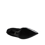 Dolce & Gabbana Black Lace Crystals Mary Jane Pumps Shoes LA12281-41
