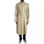 Bottega Veneta Beige Lambskin Leather Trench Coat Jacket JKT4063-48