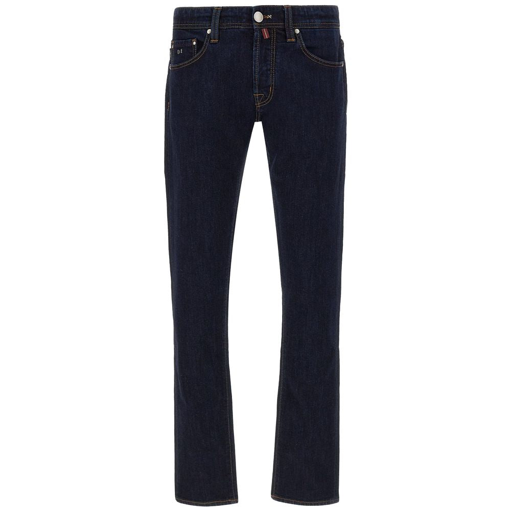 Tramarossa Blue Cotton Jeans & Pant TR-14414-W33