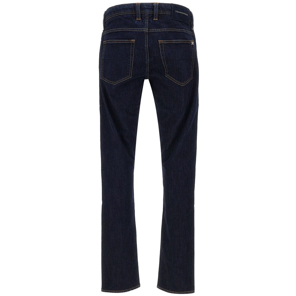 Tramarossa Blue Cotton Jeans & Pant TR-14414-W33