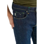 Tramarossa Blue Cotton Jeans & Pant TR-14415-W32