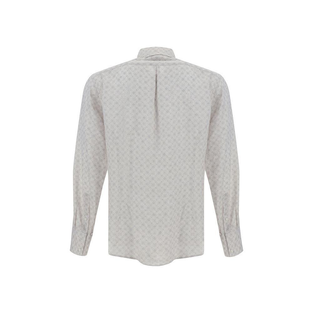 Brunello Cucinelli Linen Shirt BR-MM6901716C008-XL