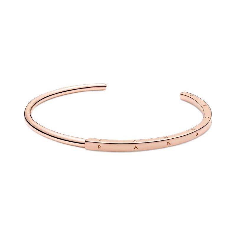 PANDORA JEWELS Mod. SIGNATURE I-D OPEN BANGLE 589493C00-2