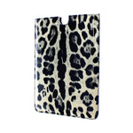 Dolce & Gabbana White Leopard Pattern Leather eBook Cover Tablet Case IPA10045