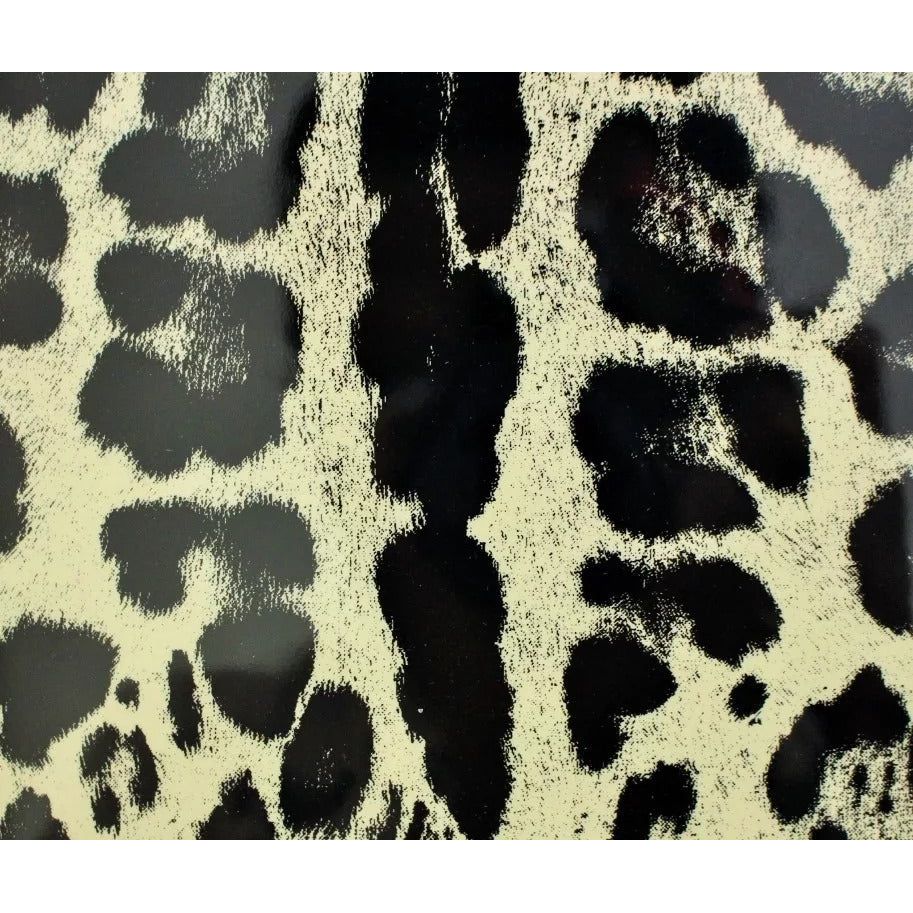 Dolce & Gabbana White Leopard Pattern Leather eBook Cover Tablet Case IPA10045