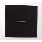Dolce & Gabbana Red Yellow Raffia Leather Clasp Finder Keyring Keychain SIG15033