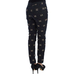 Dolce & Gabbana Blue Key Embroidered Slim Fit KATE Jeans SIG17259-5