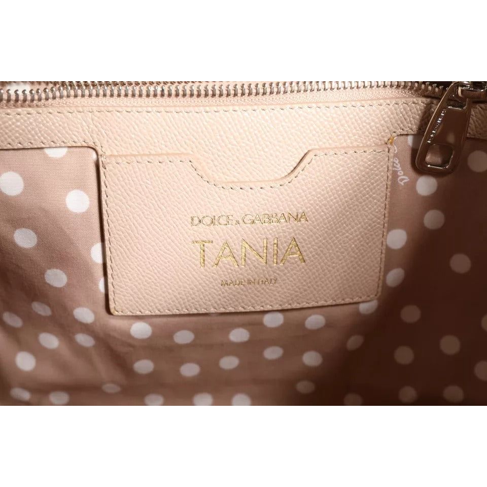 Dolce & Gabbana Multicolor Floral Canvas TANIA Top Handle Tote Bag BAG4054